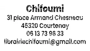 Tampon adresse - contact - Librairie Chifoumi