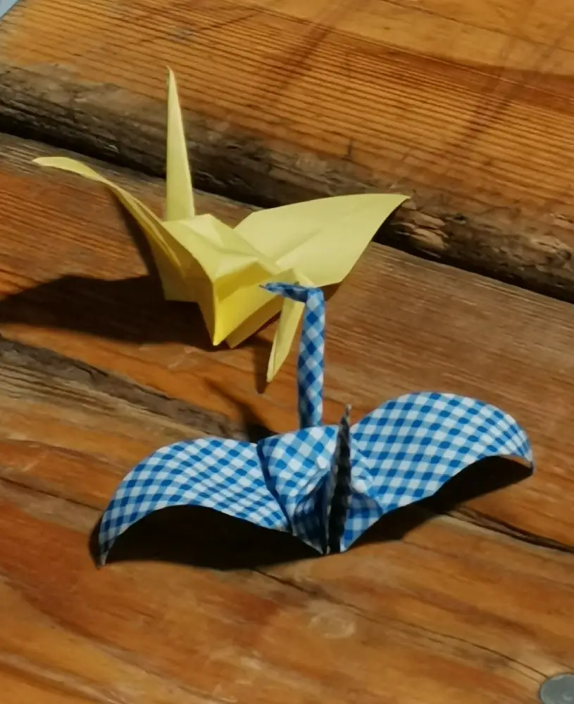 Modèle de cygne - Atelier Origami - Chifoumi la librairie du centre-ville